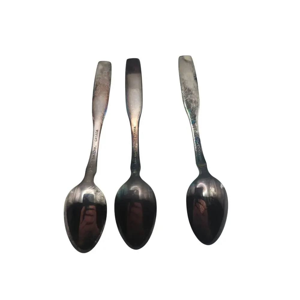 Vtg Onieda 1979 Khartum Temple MSA Winnipeg Manitoba Souvenir Spoon Set w/ Box